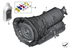 Автоматическая коробка передач GA8HP95Z для BMW RR11 Phantom N74L (схема запасных частей)