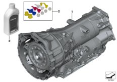 АКПП GA8HP45Z - привод на все колеса для BMW F34 328iX N20 (схема запасных частей)