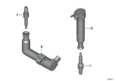 Система зажигания для MOTO K25H HP2 Enduro (0369,0389) 0 (схема запасных частей)
