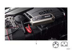 Зарядное у-во для акк.батареи для BMW E52 Z8 S62 (схема запасных частей)