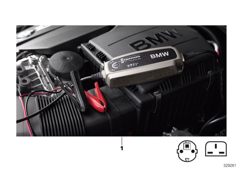 Зарядное у-во для акк.батареи для BMW E52 Z8 S62 (схема запчастей)
