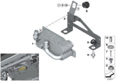 Конденсатор теплового насоса для BMW I01N i3 120Ah IB1 (схема запасных частей)
