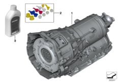 АКПП GA8P70H для BMW F10 Hybrid 5 N55 (схема запасных частей)