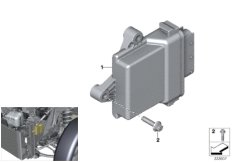 Блок управления тепловым насосом для BMW I01 i3 94Ah IB1 (схема запасных частей)