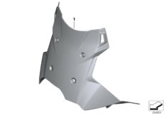 Ветрозащитный щиток, тонированный для MOTO K75 F 800 GS Adve. (0B05, 0B15) 0 (схема запасных частей)