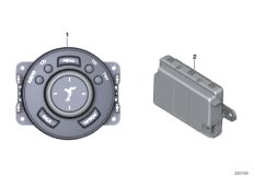 Touch Controller для BMW RR4 Ghost N74R (схема запасных частей)