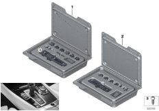 Ремком-т панели управления центр.конс. для BMW F07N 550iX 4.0 N63N (схема запасных частей)