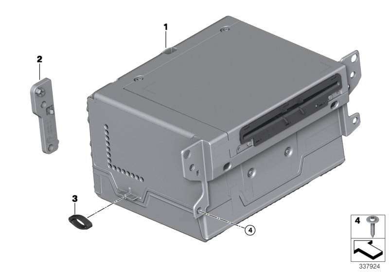 Головное устройство High для ROLLS-ROYCE RR6 Dawn N74R (схема запчастей)