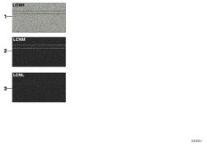 Стр.с образц.цвет обивки контрастн.шов для BMW E93N 320d N47N (схема запасных частей)