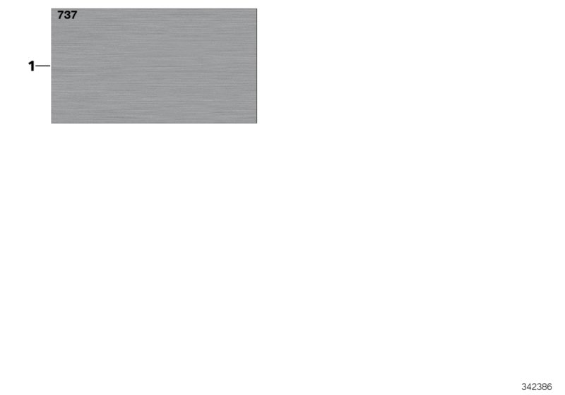 Стр.с образцами, декоративные планки для BMW E70 X5 3.0si N52N (схема запчастей)