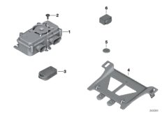 Блоки управления DWA и RDC для MOTO K71 F 800 GT (0B03, 0B13) 0 (схема запасных частей)