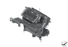 Корпус распред.зажигания с крышкой для BMW F16 X6 50iX 4.4 N63N (схема запасных частей)