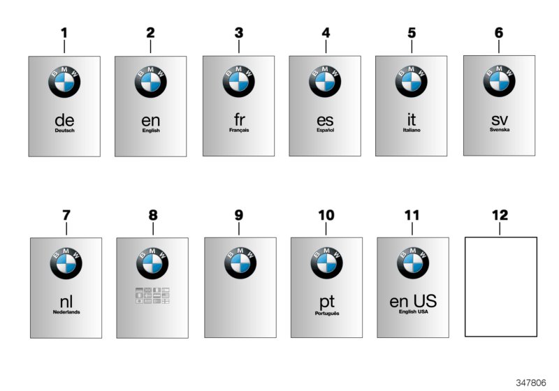 Руководство по эксплуатации для BMW K48 K 1600 GTL (0602, 0612) 0 (схема запчастей)