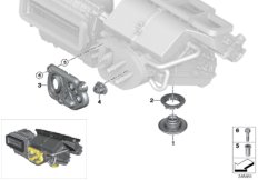 Различные втулки для BMW I12 i8 B38 (схема запасных частей)