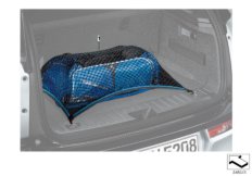 Багажная сетка для BMW I01N i3 120Ah IB1 (схема запасных частей)