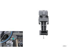 Выключатель стоп-сигнала для BMW I12 i8 B38 (схема запасных частей)