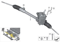 Электрическое рулевое управление для BMW I01 i3 94Ah IB1 (схема запасных частей)