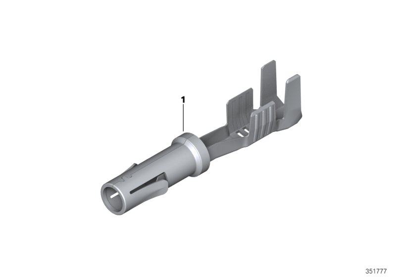 Сист.круглых вставных контактов D1,5 мм для BMW I01N i3 120Ah IB1 (схема запчастей)