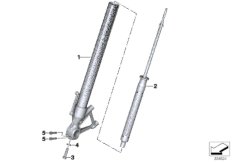 Подвижная трубка/амортизатор для BMW K47 S 1000 R (0D02, 0D12) 0 (схема запасных частей)