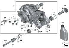 Угловой ред., Integral ABS, поколение 1 для MOTO K44 K 1200 GT (0587,0597) 0 (схема запасных частей)