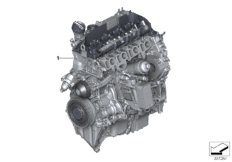 Силовой агрегат для BMW F32 420dX N47N (схема запасных частей)