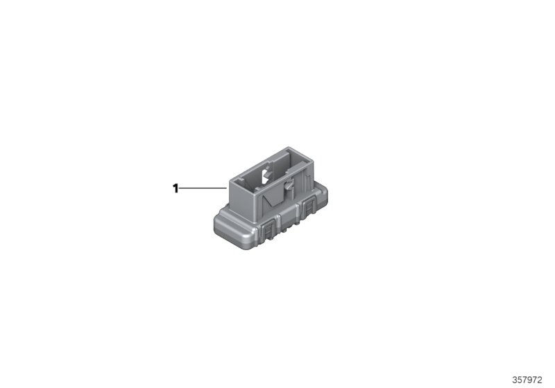 Различные разъемы и штекерные соединения для MINI F56 Cooper B38 (схема запчастей)