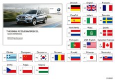 Краткое руководство E72 для BMW E72 Hybrid X6 N63 (схема запасных частей)