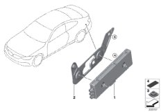 Конвертер для BMW F33N 430i B48 (схема запасных частей)