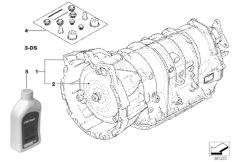 Автоматическая коробка передач A4S200R для BMW E46 318i M43 (схема запасных частей)