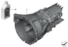 Механическая коробка передач GS6-17EG для BMW F36N 430i B48 (схема запасных частей)