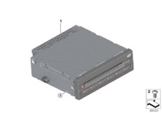 DVD-чейнджер для MINI F55 One First B38 (схема запасных частей)