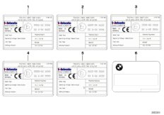 Шильдик "Автономная система отопления" для BMW F02N 730Li N52N (схема запасных частей)