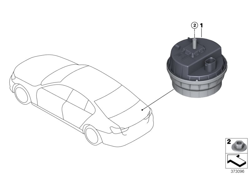 система охранной сигнализации для BMW G21 320i B48C (схема запчастей)