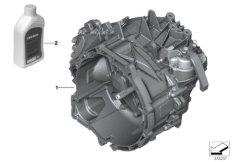 Schaltgetriebe GS6-58DG для BMW F45 214d B37 (схема запасных частей)