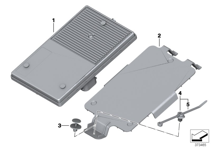 Zentrale Fahrgestellelektronik для BMW K21 R nineT (0A06, 0A16) 0 (схема запчастей)