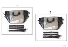 Внутренняя сумка д.алюм.кофр/топкейс для MOTO K82 F 850 GS Adve. (0K01, 0K03) 0 (схема запасных частей)