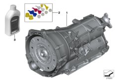 АКПП GA8HP50Z - привод на все колеса для BMW G30 540iX B58 (схема запасных частей)