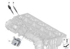 Система предпускового разогрева для BMW F48 X1 20dX B47 (схема запасных частей)