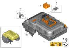 Электронный блок электромашин для BMW I15 i8 B38X (схема запасных частей)