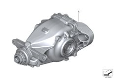 Мех.самоблокирующийся дифференциал для BMW F32 435iX N55 (схема запасных частей)