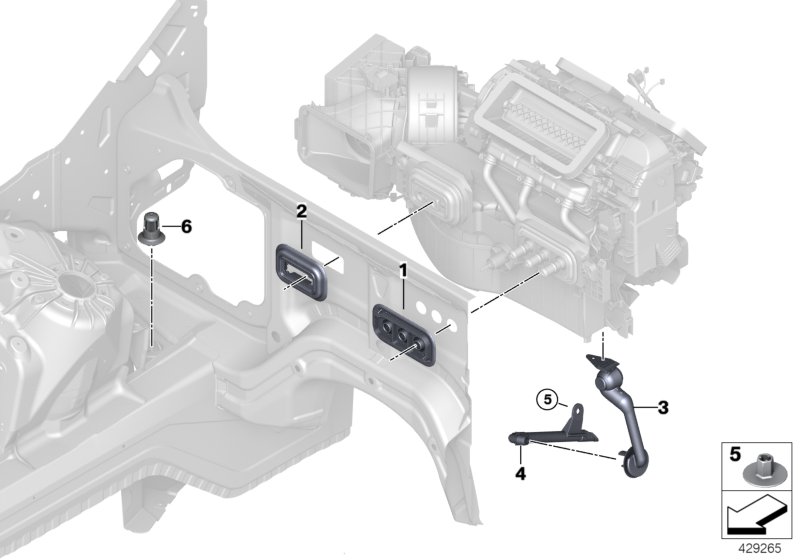 Различные втулки / уплотнения для BMW F15 X5 50iX 4.0 N63N (схема запчастей)