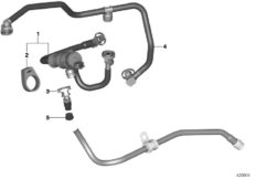 Клапан вентиляции топливного бака для BMW MOSP M235i Racing N55 (схема запасных частей)