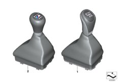 Головки рычага/чехлы/эмблемы для BMW F48 X1 18i B38C (схема запасных частей)