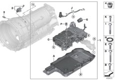 GA8P75HZ жгут пров.масл.насоса/ датчик для BMW F15 X5 40eX N20 (схема запасных частей)
