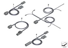 Дополнительный провод для MOTO K25H HP2 Enduro (0369,0389) 0 (схема запасных частей)