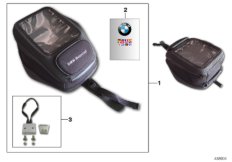 Сумка на топливный бак для BMW K46 S 1000 RR 17 (0D50, 0D60) 0 (схема запасных частей)