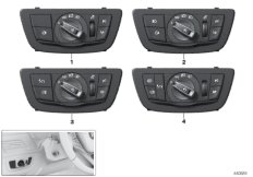 Блок управления освещением для BMW G30 518d B47B (схема запасных частей)