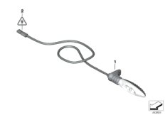 Светодиодный указатель поворота для MOTO K29 HP2 Sport (0458, 0468) 0 (схема запасных частей)