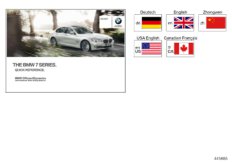 Краткое руководство F01, F02, F03 для BMW F02N 750LdX N57X (схема запасных частей)
