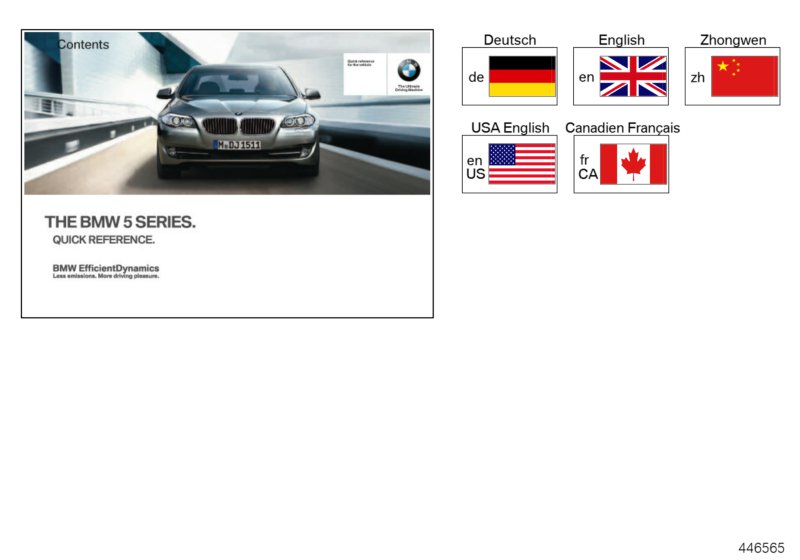 Краткое руководство F10, F11, F18 для BMW F10N 550iX N63N (схема запчастей)